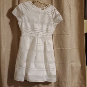 Cremieux White dress size:M New